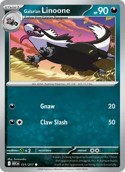 Galarian Linoone (Ascended Heroes #131)