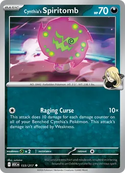 Cynthia's Spiritomb (Ascended Heroes #133)