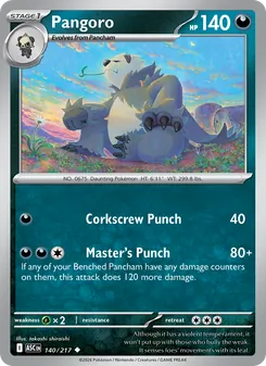 Pangoro (Ascended Heroes #140)