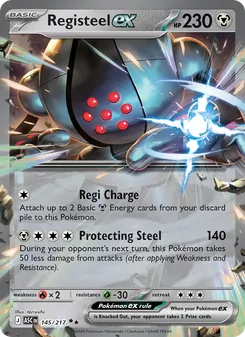 Registeel ex (Ascended Heroes #145)