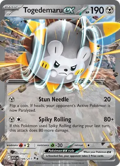 Togedemaru ex (Ascended Heroes #149)