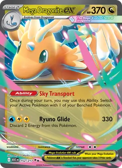 Mega Dragonite ex (Ascended Heroes #152)