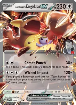 Team Rocket's Kangaskhan ex (Ascended Heroes #162)