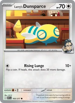 Larry's Dunsparce (Ascended Heroes #163)