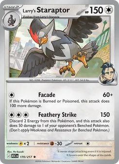 Larry's Staraptor (Ascended Heroes #170)