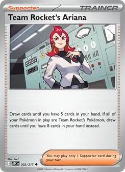 Team Rocket's Ariana (Ascended Heroes #202)