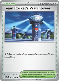 Team Rocket's Watchtower (Ascended Heroes #210)