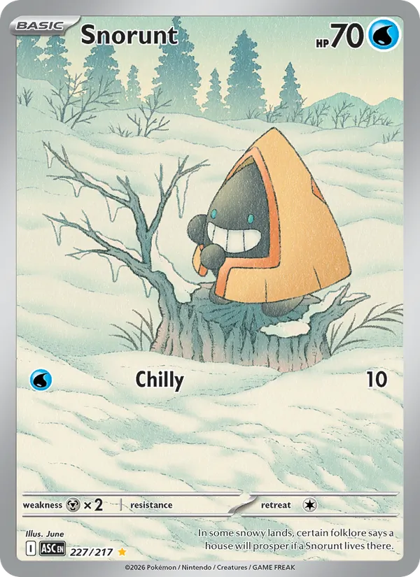 Snorunt — Ascended Heroes #227 (Pokémon TCG card)