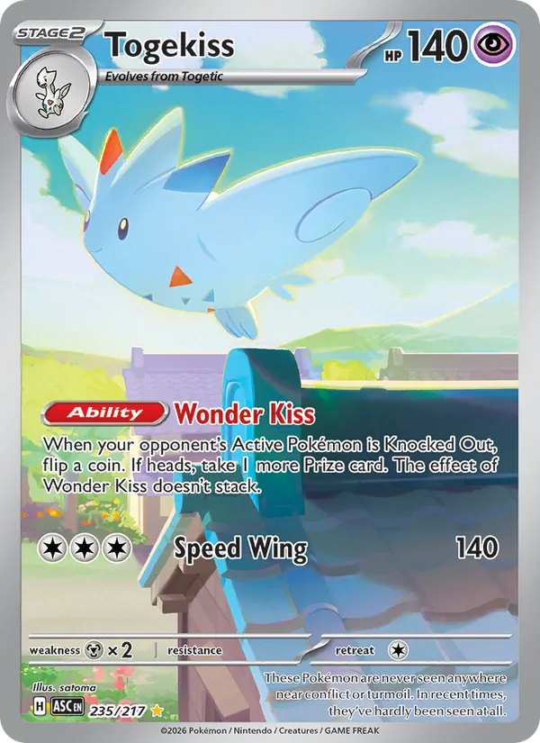 Togekiss — Ascended Heroes #235 (Pokémon TCG card)