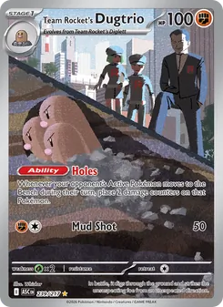 Team Rocket's Dugtrio (Ascended Heroes #239)
