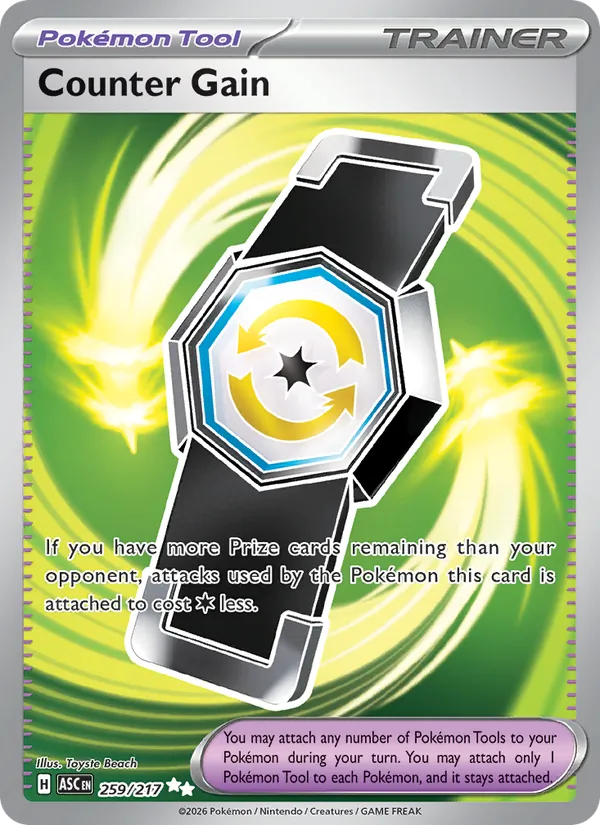 Counter Gain — Ascended Heroes #259 (Pokémon TCG card)