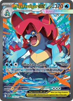 Mega Feraligatr ex (Ascended Heroes #274)