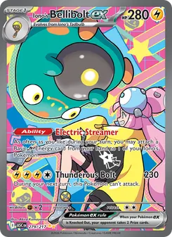 Iono's Bellibolt ex (Ascended Heroes #279)