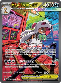 Mega Scrafty ex (Ascended Heroes #285)