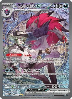 N's Zoroark ex (Ascended Heroes #286)