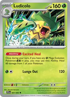 Ludicolo (Phantasmal Flames #007)