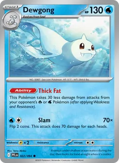 Dewgong (Phantasmal Flames #022)