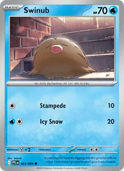 Swinub (Phantasmal Flames #023)