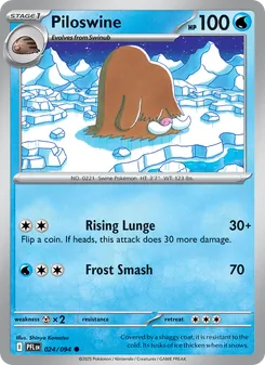 Piloswine (Phantasmal Flames #024)