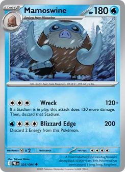 Mamoswine (Phantasmal Flames #025)