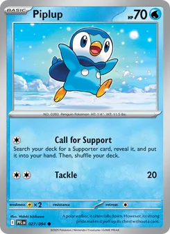 Piplup (Phantasmal Flames #027)