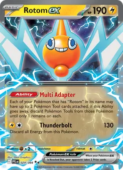 Rotom ex (Phantasmal Flames #029)