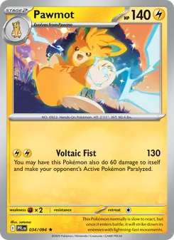 Pawmot (Phantasmal Flames #034)