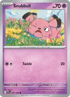Snubbull (Phantasmal Flames #037)