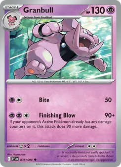 Granbull (Phantasmal Flames #038)