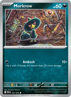 Murkrow (Phantasmal Flames #057)