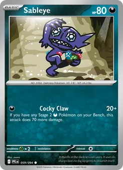 Sableye (Phantasmal Flames #059)