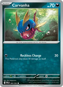 Carvanha (Phantasmal Flames #060)