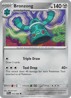 Bronzong (Phantasmal Flames #072)