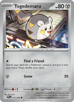 Togedemaru (Phantasmal Flames #073)