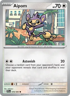 Aipom (Phantasmal Flames #078)