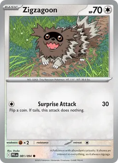 Zigzagoon (Phantasmal Flames #081)