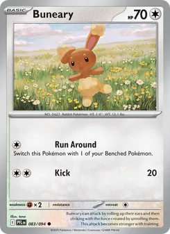 Buneary (Phantasmal Flames #083)