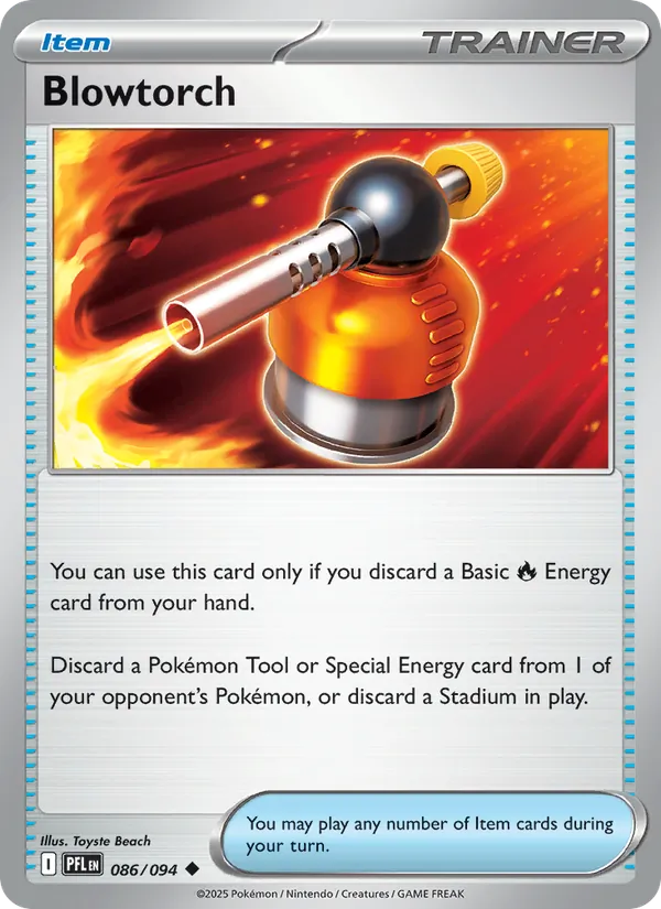 Blowtorch — Phantasmal Flames #086 (Pokémon TCG card)
