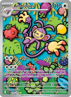 Ambipom (Phantasmal Flames #107)