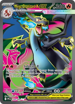 Mega Charizard X ex (Phantasmal Flames #109)