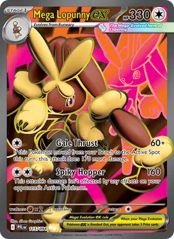 Mega Lopunny ex (Phantasmal Flames #115)
