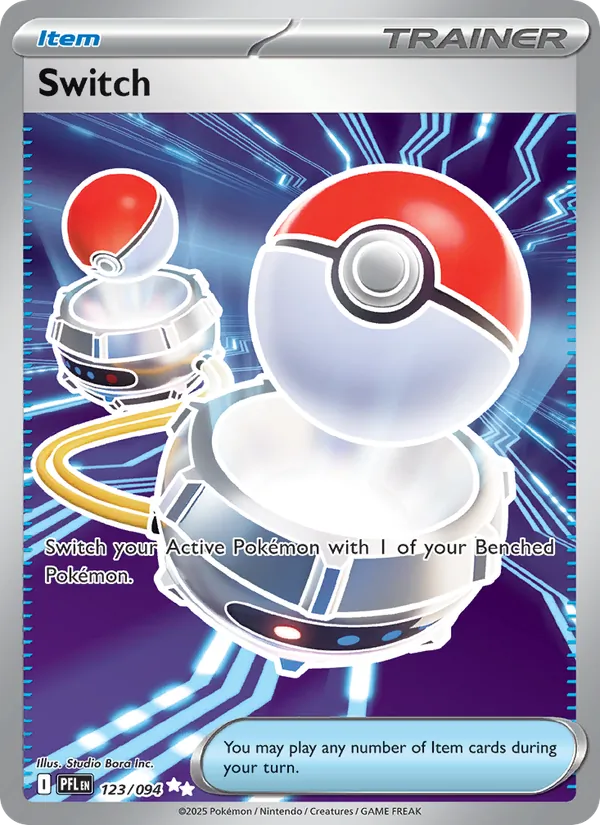 Switch — Phantasmal Flames #123 (Pokémon TCG card)