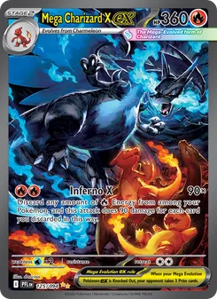 Mega Charizard X ex (Phantasmal Flames #125)