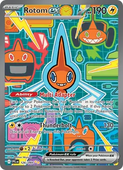 Rotom ex (Phantasmal Flames #126)