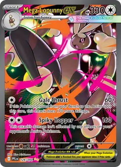 Mega Lopunny ex (Phantasmal Flames #128)