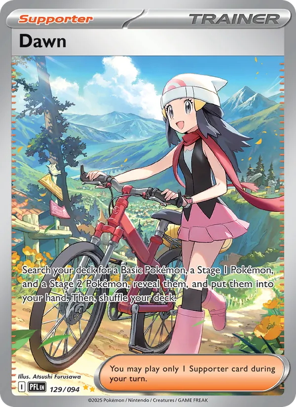 Dawn — Phantasmal Flames #129 (Pokémon TCG card)