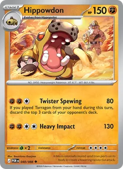 Hippowdon (Perfect Order #040)