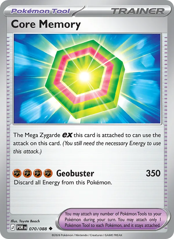 Core Memory — Perfect Order #070 (Pokémon TCG card)