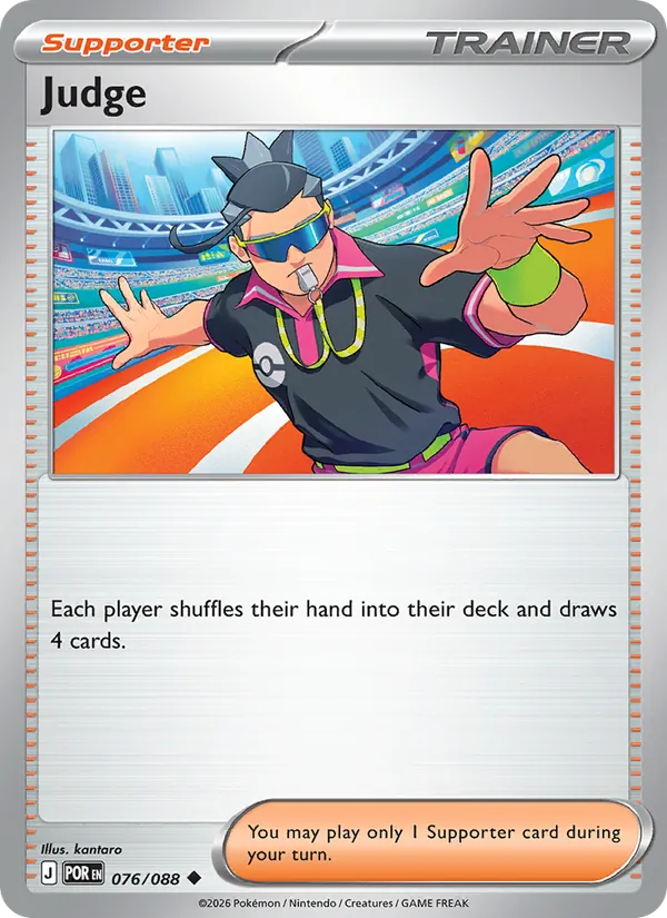 Judge — Perfect Order #076 (Pokémon TCG card)