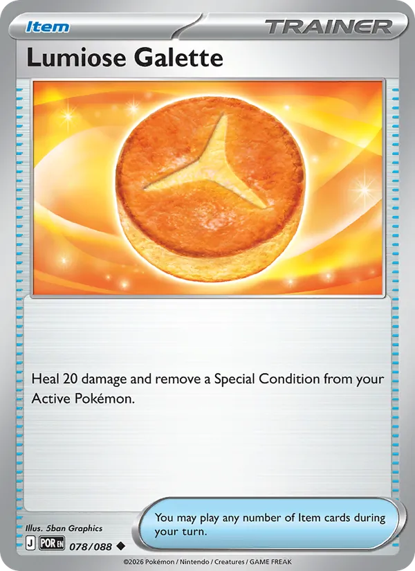 Lumiose Galette — Perfect Order #078 (Pokémon TCG card)